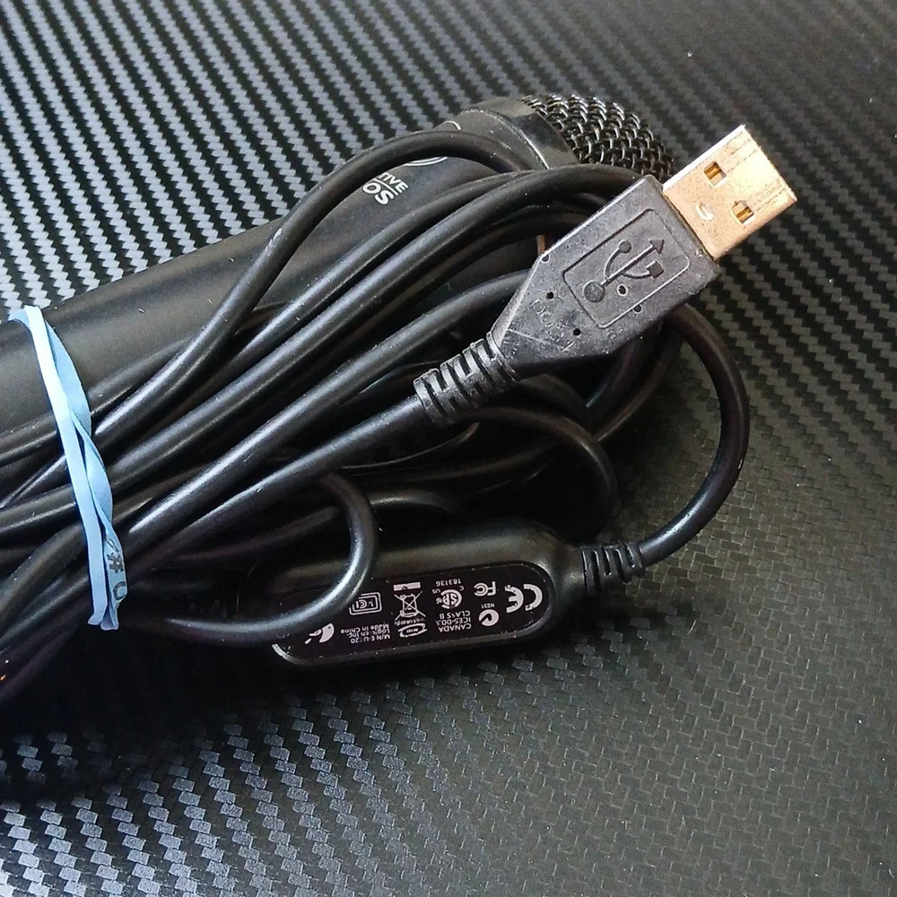 Disney Interactive Studios Logitech Microphone USB‎ Wired E-UR20